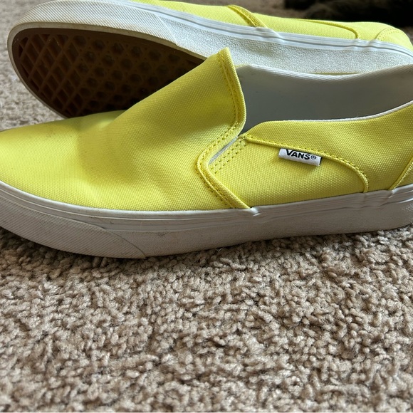 Vans Yellow Slip-On Shoes - Picture 4 of 5